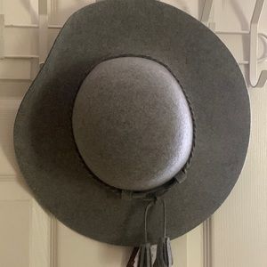 Grey Felt Hat